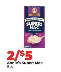 Hy-Vee Annie's Super! Mac offer