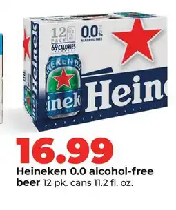Hy-Vee Heineken 0.0 alcohol-free beer offer