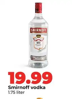 Hy-Vee Smirnoff vodka offer