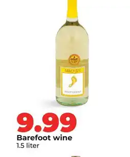 Hy-Vee Barefoot wine offer