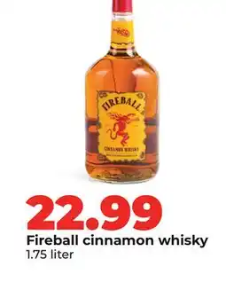 Hy-Vee Fireball cinnamon whisky offer