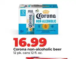 Hy-Vee Corona non-alcoholic beer offer