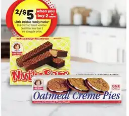 Meijer Little Debbie Family Packs offer