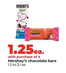 Hy-Vee Hershey's chocolate bars offer
