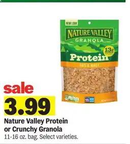 Meijer Nature Valley Protein or Crunchy Granola offer