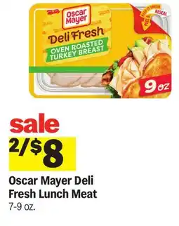 Meijer Oscar Mayer Deli Fresh Lunch Meat offer