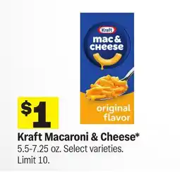 Meijer Kraft Macaroni & Cheese offer