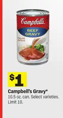 Meijer Campbell's Gravy offer
