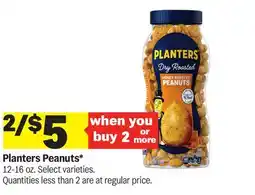 Meijer Planters Peanuts offer