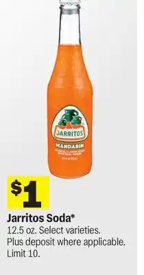 Meijer Jarritos Soda offer