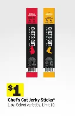 Meijer Chef's Cut Jerky Sticks offer