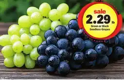 Meijer Green or Black Seedless Grapes offer