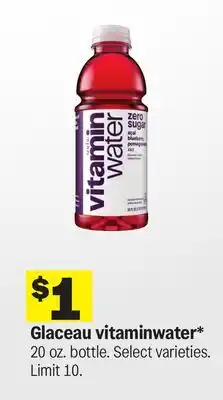 Meijer Glaceau vitaminwater offer