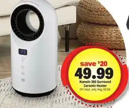 Meijer Konwin 360 Surround Ceramic Heater offer