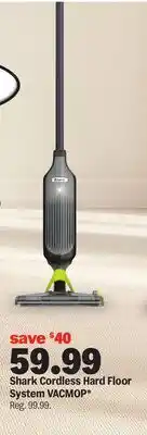 Meijer Shark Cordless Hard Floor System VACMOP offer