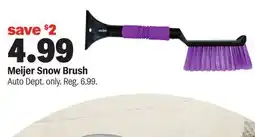 Meijer Meijer Snow Brush offer