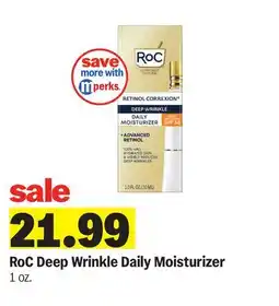Meijer RoC Deep Wrinkle Daily Moisturizer offer