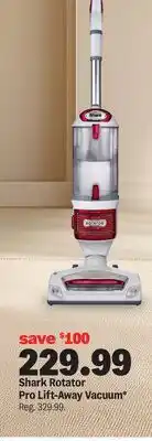 Meijer Shark Rotator Pro Lift-Away Vacuum offer