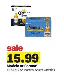 Meijer Modelo or Corona offer