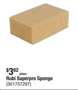 The Home Depot Rubi Superpro Sponge offer