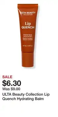 Ulta Beauty ULTA Beauty Collection Lip Quench Hydrating Balm offer