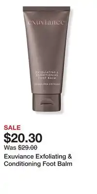 Ulta Beauty Exuviance Exfoliating & Conditioning Foot Balm offer