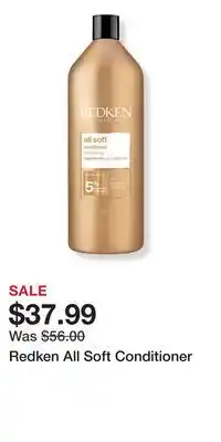 Ulta Beauty Redken All Soft Conditioner offer
