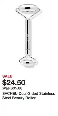 Ulta Beauty SACHEU Dual-Sided Stainless Steel Beauty Roller offer