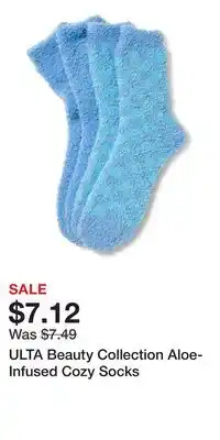 Ulta Beauty ULTA Beauty Collection Aloe-Infused Cozy Socks offer