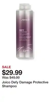 Ulta Beauty Joico Defy Damage Protective Shampoo offer