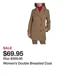Belk Women's Double Breasted Coat offer