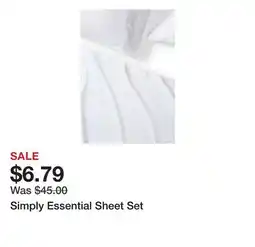 Belk Simply Essential Sheet Set offer