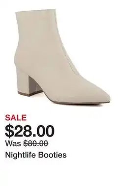 Belk Nightlife Booties offer