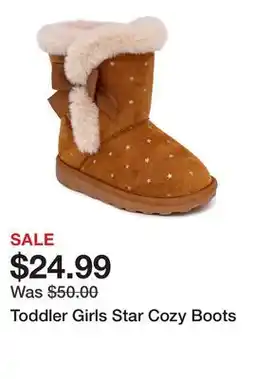 Belk Toddler Girls Star Cozy Boots offer