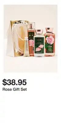 Bath & Body Works Rose Gift Set offer