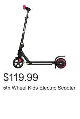 Costco 5th Wheel Kids Electric Scooter offer