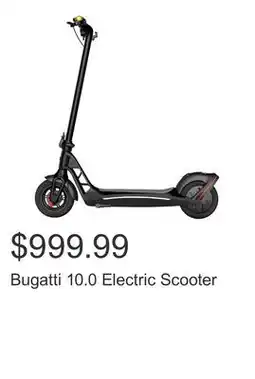 Costco Bugatti 10.0 Electric Scooter offer