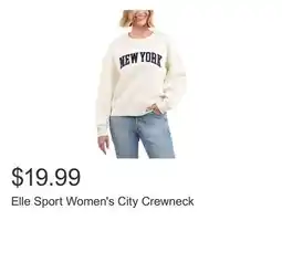 Costco Elle Sport Women's City Crewneck offer
