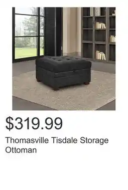Costco Thomasville Tisdale Storage Ottoman offer