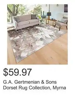 Costco G.A. Gertmenian & Sons Dorset Rug Collection, Myrna offer
