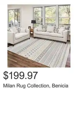 Costco Milan Rug Collection, Benicia offer
