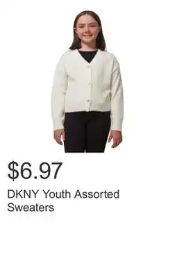 Costco DKNY Youth Assorted Sweaters offer