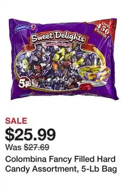 Office Depot Colombina Fancy Filled Hard Candy Assortment, 5-Lb Bag offer