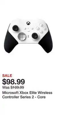 Game Stop Microsoft Xbox Elite Wireless Controller Series 2 - Core offer