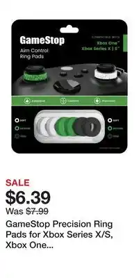 Game Stop GameStop Precision Ring Pads for Xbox Series X/S, Xbox One Controllers - 6-Pack offer