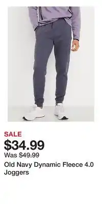 Old Navy Old Navy Dynamic Fleece 4.0 Joggers offer
