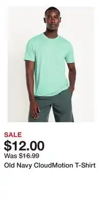 Old Navy Old Navy CloudMotion T-Shirt offer