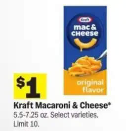 Meijer Kraft Macaroni & Cheese offer