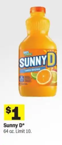 Meijer Sunny D offer