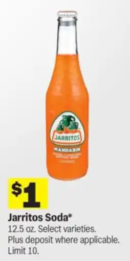 Meijer Jarritos Soda offer